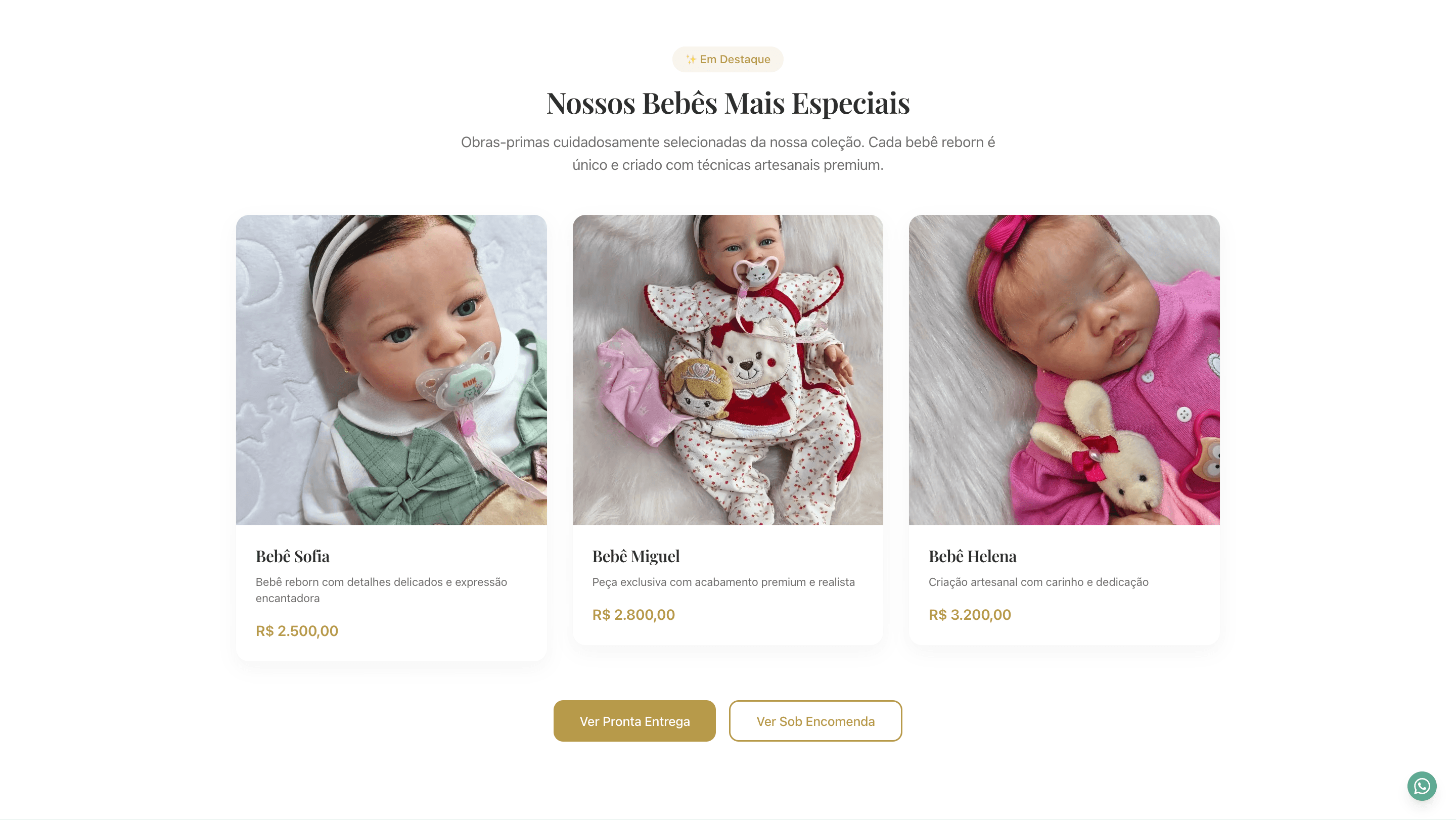 Página Inicial (Continuação) - Desktop